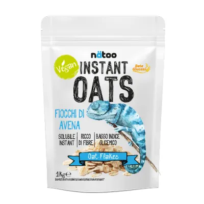 Natoo Instant Oats Fiocchi Gusto Neutro1 kg