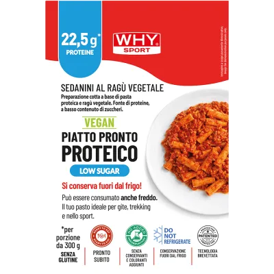 Piatto Proteico Pronto-Sedanini al rag� vegetale 300 gr