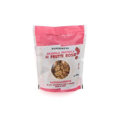 GRANOLA PROTEICA FRUTTI ROSSI 300 GR