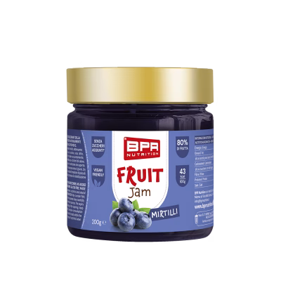 BPR FRUIT JAM 200 g MIRTILLI