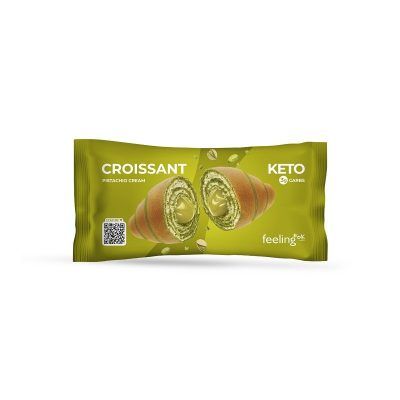 CORNETTI RIPIENO C/CREMA PISTACCHIO. 50G
