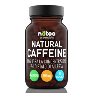 NATOO Essentials Natural Caffeine 200mg  60cps