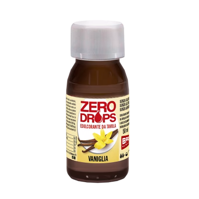 ZERO DROPS – EDULCORANTE VANIGLIA ZERO CALORIE  – 12 x 50ml