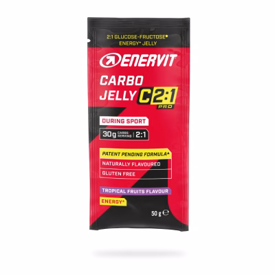 ENERVIT CARBO JELLY C 2:1 50G TROPICAL FRUITS