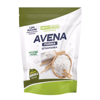 LOW SUGAR – AVENA FARINA ISTANTANEA MANDORLA