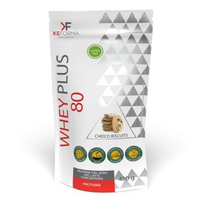 WHEY PLUS 80 CHOCO BISC 900G