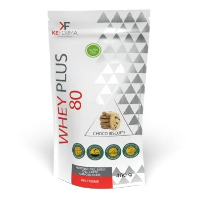 WHEY PLUS 80 CHOCO BISC 900G