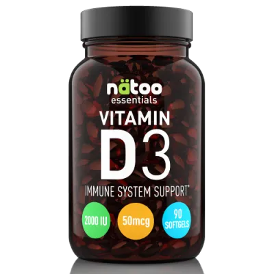 Natoo Essentials – Vitamin D 2000ui 90