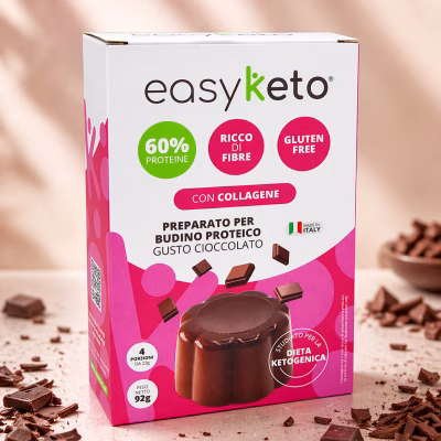 PREPARATO BUDINO PROTEICO CIOCCOLATO 4x23G