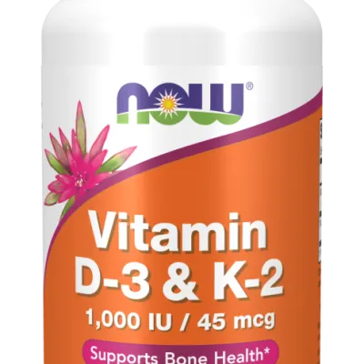 Vitamin D-3 & K-2 1000IU 120caps