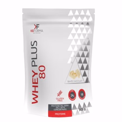 WHEY PLUS 80 WHITE CHOCO 900G