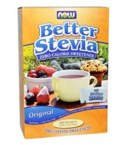 better stevia edulcorante da tavola now foods