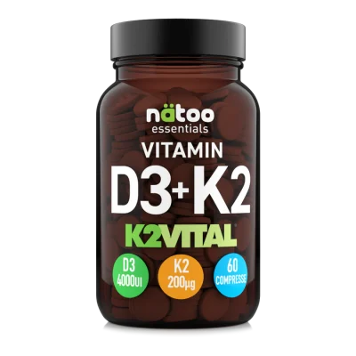 NATOO Essentials Vitamin D3+K2-7 60softgels