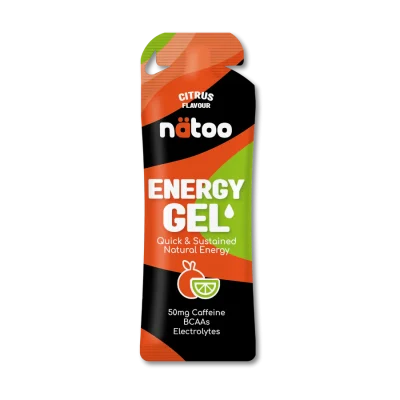 NATOO Energy Gel gusto Citrus con caffeina 24 x 52gr