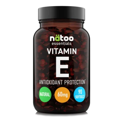 NATOO Essentials Vitamin E 60mg (90 IU) 90softgel