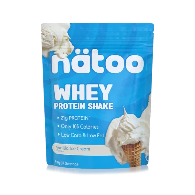 NATOO Whey Protein 510g Vanilla Ice Cream