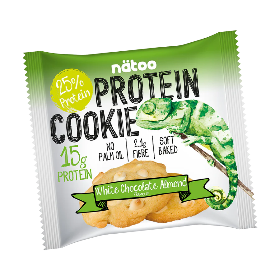 NATOO Protein Cookie 60gr Almond White