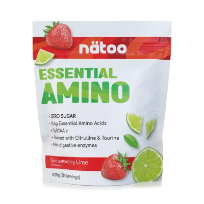 NATOO Essential Amino 420gr gusto Strawberry Lime