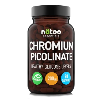 NATOO Essentials Chromium Picolinate 200mcg 90 cps