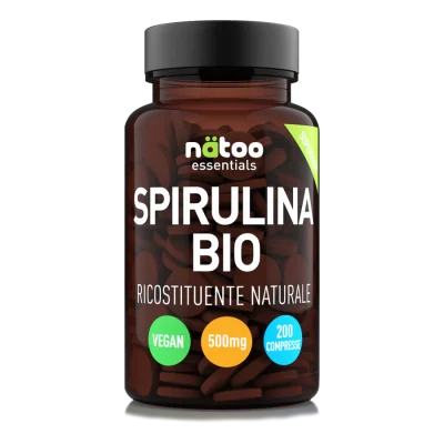 NATOO Essentials BIO SPIRULINA 500mg 200tabs IT-BIO-012-6653