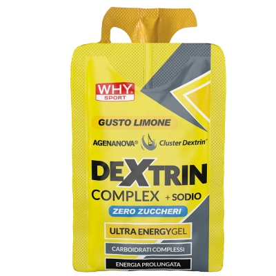 WHY SPORT DEXTRIN COMPLEX GEL + SODIO 65ML LIMONE