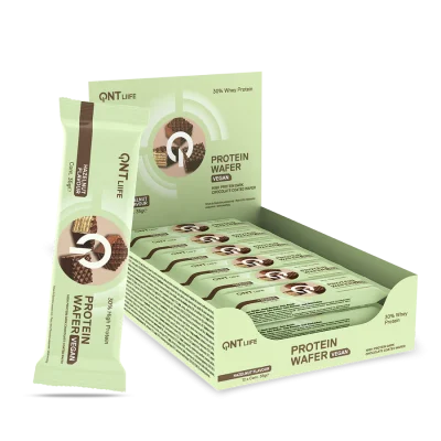 Vegan Protein Wafer bar 12 x 35g gusto Nocciola