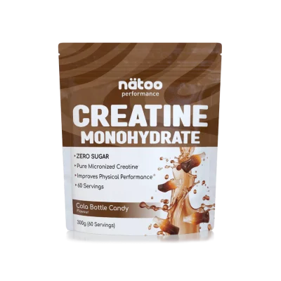 NATOO performance creatina monoidrate 300g gusto cola candy