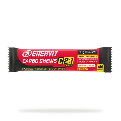 ENERVIT CARBO CHEWS C 2:1 ORANGE
