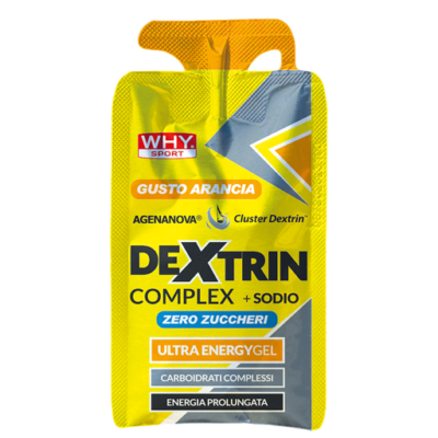 WHY SPORT DEXTRIN COMPLEX GEL + SODIO 65ML ARANCIA