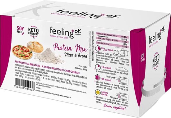 PROTEIN MIX PIZZA E BREAD 2x300g