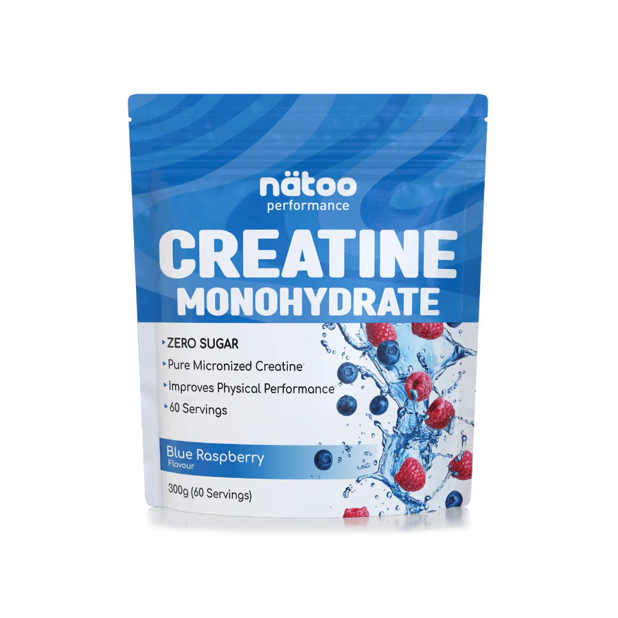 NATOO Performance creatina monoidrato 300g blue raspberry
