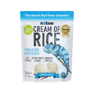 NATOO CREAM OF RICE 1KG VANIGLIA