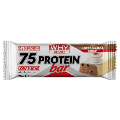 75 PROTEIN BAR 75 GR CAPPUCCINO CRISP