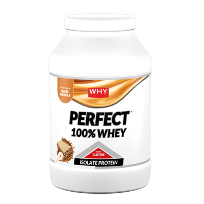 PERFECT 100% WHEY ISOLATE 1,8 KG Wafer Nocciola