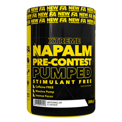 NAPALM PRE-CONTEST STIMULANT FREE 350 GR MANGO-LEMON