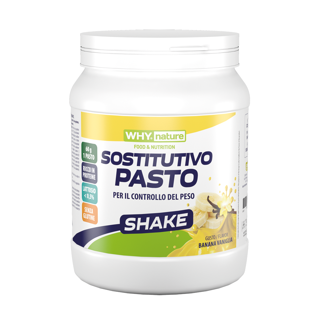 Why Nature Sostitutivo Pasto 480 Gr Banana/Vaniglia