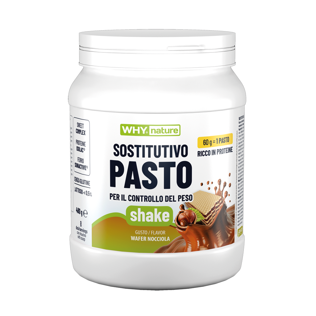 Why Nature Sostitutivo Pasto Wafer Nocciola 480 gr
