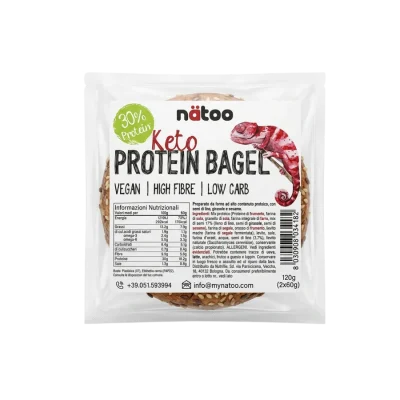 KETO PROTEIN BAGEL 240 GR (4X6OG) 2 PACK