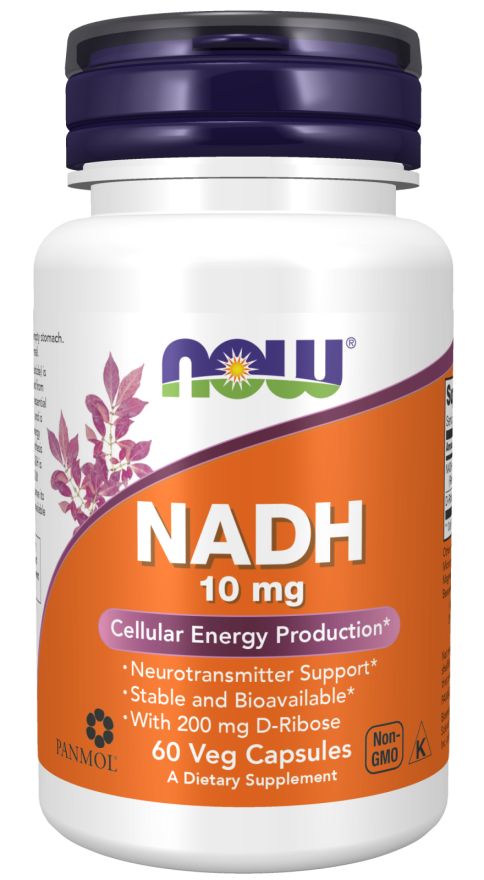 NOW NADH 10 mg 60 cps